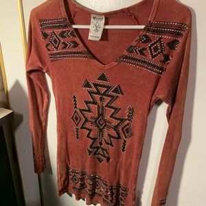 Vocal blingy long sleeve